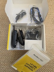 Vintage Nextel BlackBerry 7520 Smartphone – Complete Boxed Set (Collectible)