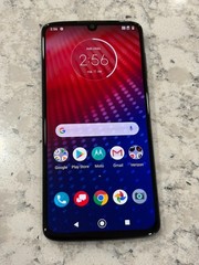 Motorola Moto Z4 XT1980-4 Flash Gray 128GB UNLOCKED VERIZON Android Smartphone