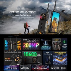Ulefone Armor 26 Ultra Rugged Smartphone | Unlocked Android Mobile Phone