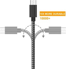 6-Pack 5ft Micro USB Fast Charger Cable for Android, Samsung, LG, Nexus