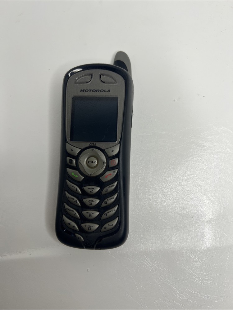 Motorola i series i415 – Black (Boost Mobile) Cellular Phone