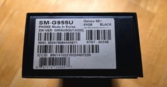 Samsung Galaxy S8+ AT&T, Black Working Charging