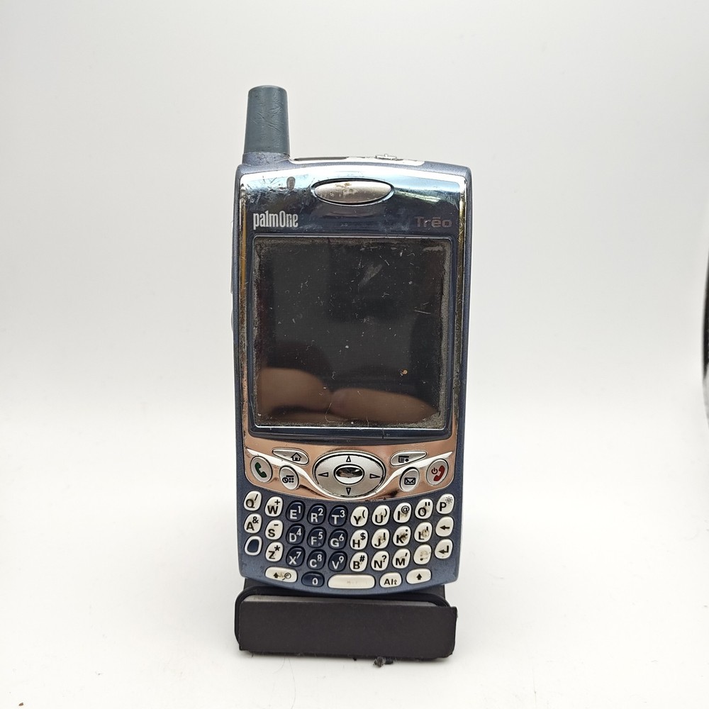 Palm Treo 650 Vintage Smartphone (Unknown carrier) – Blue – DAMAGED #2860