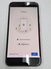 DEFECTIVE – Google Pixel XL – 128GB – Black – Unlocked – G020J – 12542