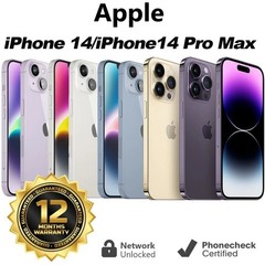 Factory New Apple iPhone 14/14 Pro Max/13/13 MINI/12 MINI/SE 3rd 5G Unlocked Lot