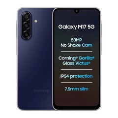 Samsung Galaxy M17 5G (Black, 8GB RAM, 128GB ) Exynos 1330 Global Version.