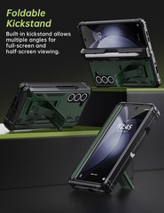 for Samsung Galaxy Z Fold 5 Case,w/ Belt Clip Holster/Military Grade Drop Proof