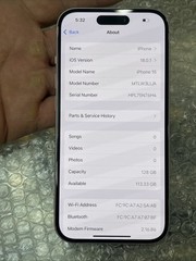 Apple iPhone 15 A2846 128GB Pink Very Good read!! free ship!! 100% bat