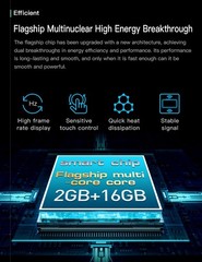Mini Smartphone, 3.0 Inch Unlocked Android Small Mini Cell Quad Core 2G+16G 5…