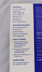 CELL PHONE Samsung Galaxy A15 5G 128GB Blue TRACFONE & More UNUSED