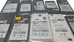Lot of 10 Phones NYX Mobile Sky HD Lux Fly II A1 Eco Rex Zeuz HD Orbis No Power