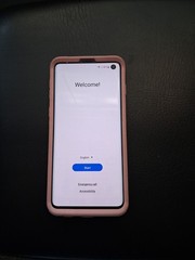 Samsung Galaxy S10 128GB Good Condition Prism Black (Unlocked) – with Otterbox