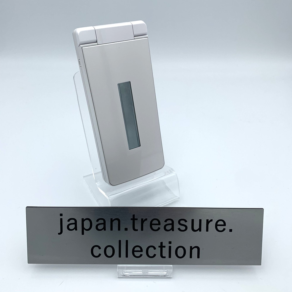 SHARP AQUOS Keitai 4 A205SH A206SH White Android Flip Phone Unlocked Japan