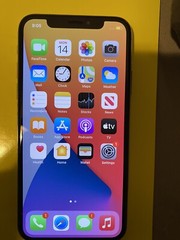 Apple iPhone X – 64GB – Silver (Unlocked) A1865 (CDMA + GSM)