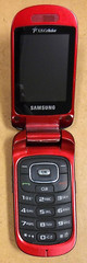 Samsung Chrono 2 II SCH-R270 – Black and Red ( U.S. Cellular ) Very Rare Phone