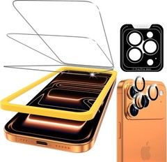 3+1 Pack of Screen & Camera Lens Protectors for iPhone 17 Pro Max 6.9 Inch