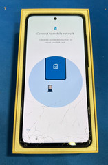 Motorola edge – 256 GB – Mineral Gray (Cracked Screen)