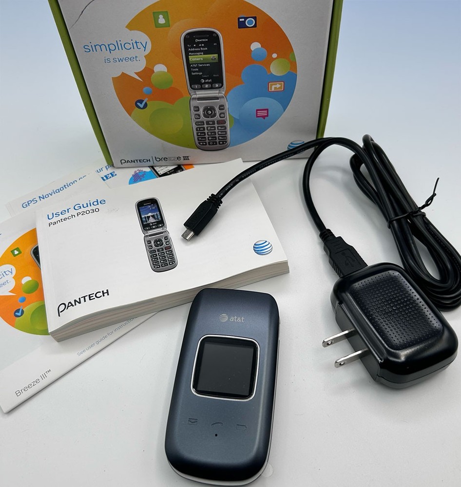 P2030 Breeze III – 80 MB – Gray (AT&T)