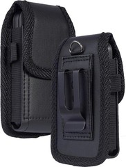 Flip Phone Case with Belt Loop Clip Closure for Alcatel Go, MyFlip, TCL Flip 4/3
