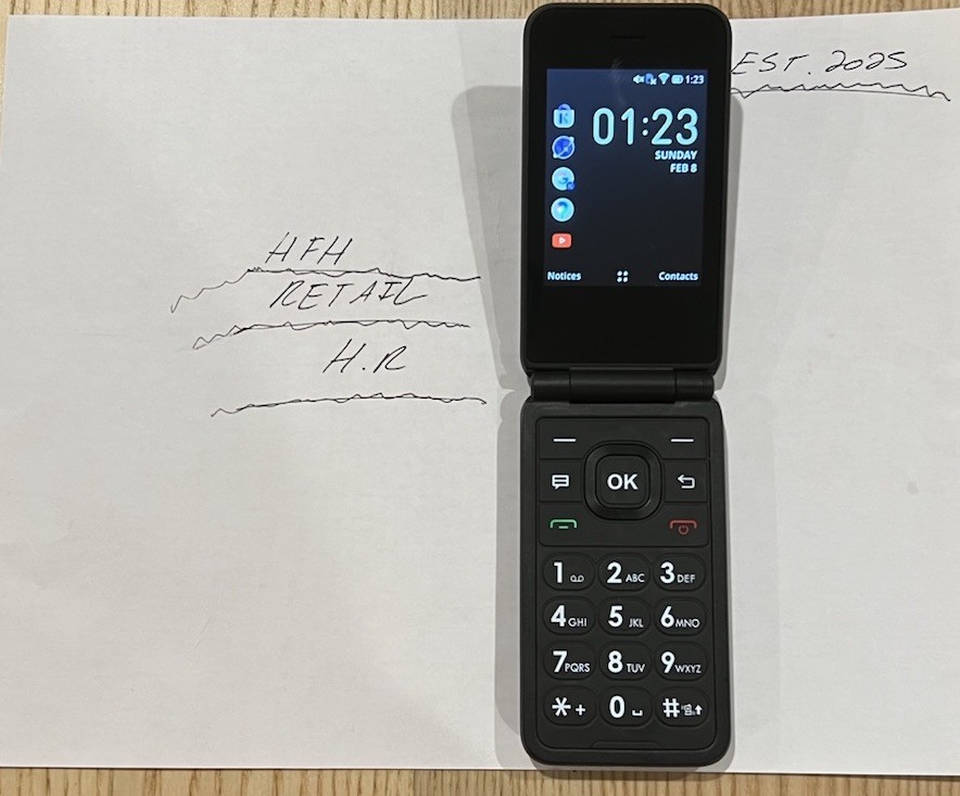 Cricket Debut FLIP Phone Cricket Wireless Black