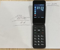 Cricket Debut FLIP Phone Cricket Wireless Black
