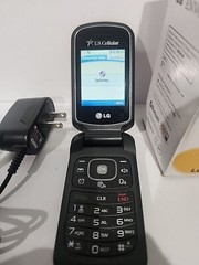 LG Envoy II UN161 Black ( U.S. Cellular ) Rare Cellular Flip Phone – USED
