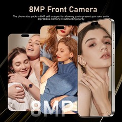 Unlocked Cell Phone G15 Pro Max 128GB+4GB Dual Sim Android Smartphone 5000mAh