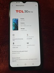 Factory Unlock tcl 30 xe 5g unlocked phone