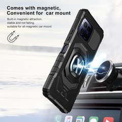T-Mobile Revvl 7 Pro 5G Case, Heavy Duty Drop Protection Cover with Kickstand