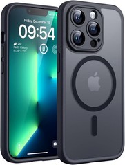 iPhone 13 Pro Case, Full Camera Protection, Drop Protection, Translucent Matte