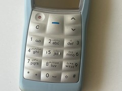 Original Nokia 1100 -Rare Sky Blue Retro Color (Unlocked) GSM Mobile phone