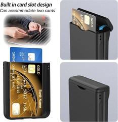 Samsung Z Flip 3 & Z Flip 4 Universal Case with Hinge Protection, Black