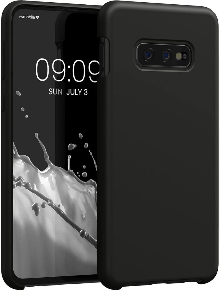 Samsung Galaxy S10e Case Shockproof Polycarbonate Bumper Protective Black Cover