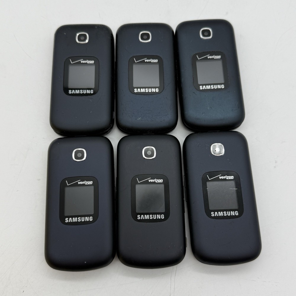 LOT OF 6 Samsung Gusto 3 Verizon In Good Condition – B8:18