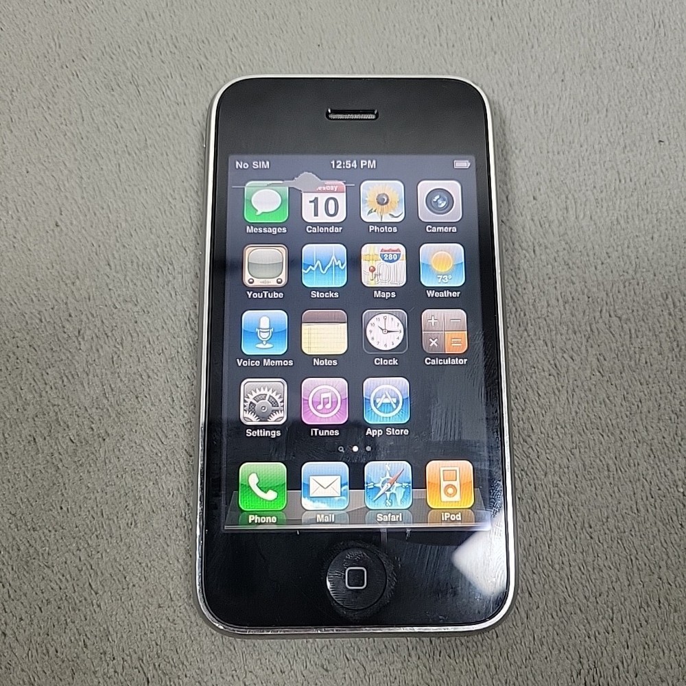 Apple iPhone 3G 8GB MB702LL/B iOS 4.2.1 Dead Pixels Vol Buttons Not Working