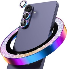 HD Clear Scratch-Resistant Tempered Glass Camera Lens Protector for Galaxy S26
