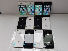 Apple iPhone 4 4s Unlocked White/Black 8 / 16 / 32 GB Tested New Battery