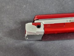 Samsung Juke SCH-U470 Red & Silver Verizon MP3 Swivel Phone For Parts or Repair