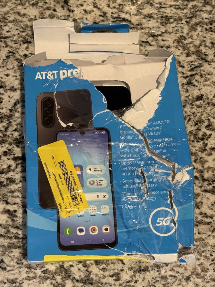 Samsung Galaxy A17 AT&T Cracked Screen