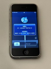 INVALID Apple iPhone 1st Generation – 8GB – Black (AT&T) A1203 (GSM) 2G