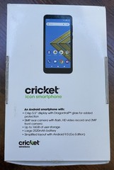 Cricket Icon Android Smartphone 5.5” Display 16GB Storage NEW Open Box