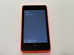 Nokia Lumia 430 Prototype B2 – RM-1099 – Orange – Unlocked NON COMMERCIAL