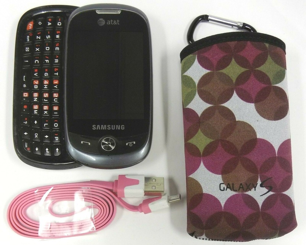 Samsung Flight 2 II SGH-A927 – Gray ( AT&T / GSM ) Cellular Phone – Bundled
