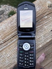 Casio G’zOne Rock Mobile Flip Phone – Works Good