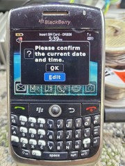 BlackBerry Curve 8900 Titanium Gray ( AT&T ) Rare movie star type Smartphone
