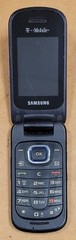 Samsung SGH-T259 – Midnight Blue ( T-Mobile ) Rare Cellular Flip Phone – No Back