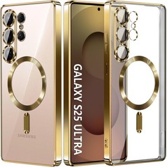 For Samsung Galaxy S25 Ultra 5G Case with Glossy Slim Thin Soft Shockproof Cover