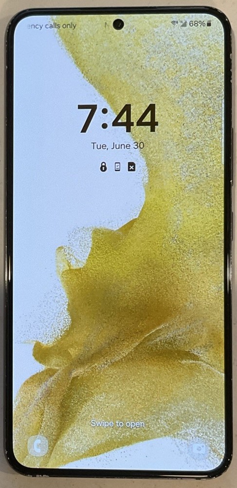 TESTED USED GSM UNLOCKED SAMSUNG GALAXY S22, SM-S901U, 128GB ANDROID SMARTPHONE
