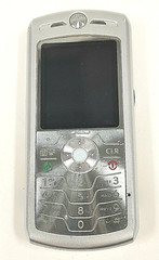 Motorola SLVR / Sliver L7c – Silver ( Verizon ) Rare Cellular Phone – No Back