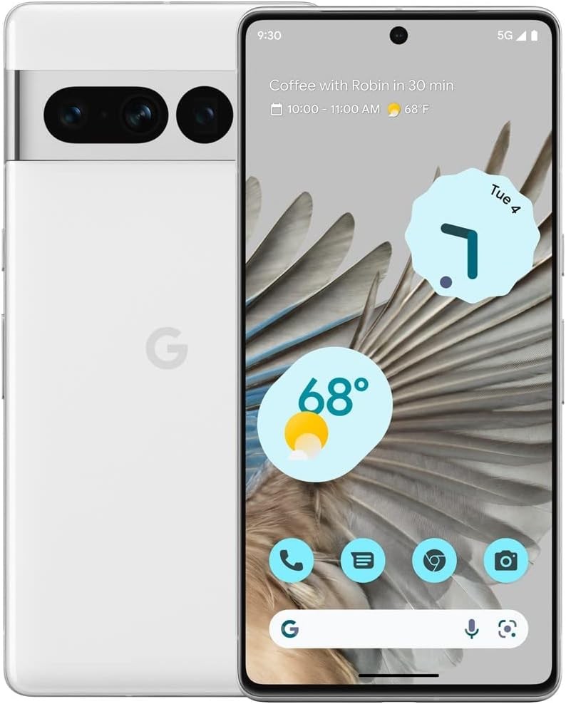 Google Pixel 7 Pro 128GB – Locked AT&T – Snow “Excellent – Refurbished”